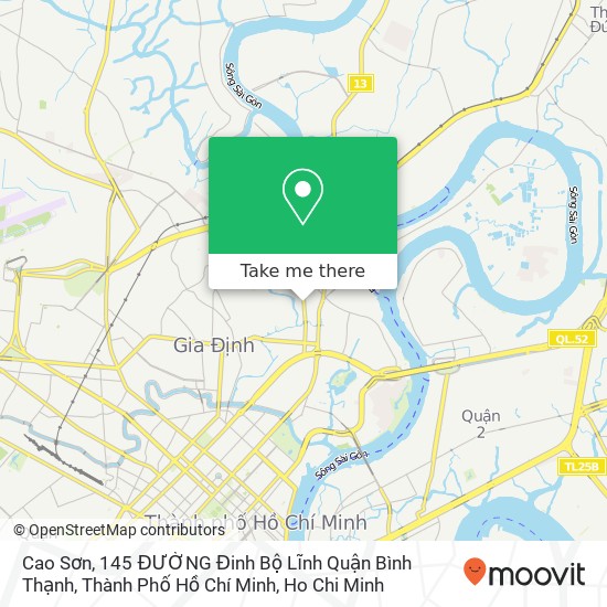 Cao Sơn, 145 ĐƯỜNG Đinh Bộ Lĩnh Quận Bình Thạnh, Thành Phố Hồ Chí Minh map