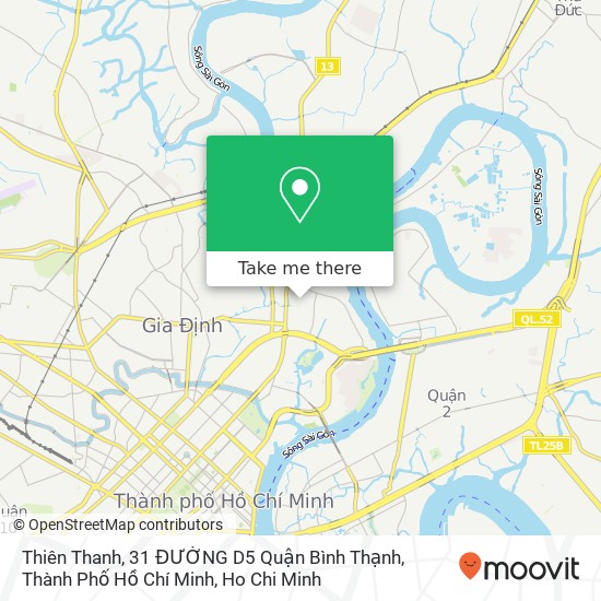 Thiên Thanh, 31 ĐƯỜNG D5 Quận Bình Thạnh, Thành Phố Hồ Chí Minh map