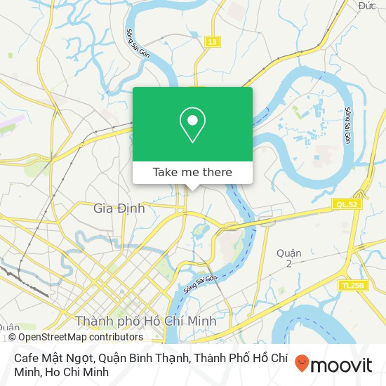 Cafe Mật Ngọt, Quận Bình Thạnh, Thành Phố Hồ Chí Minh map