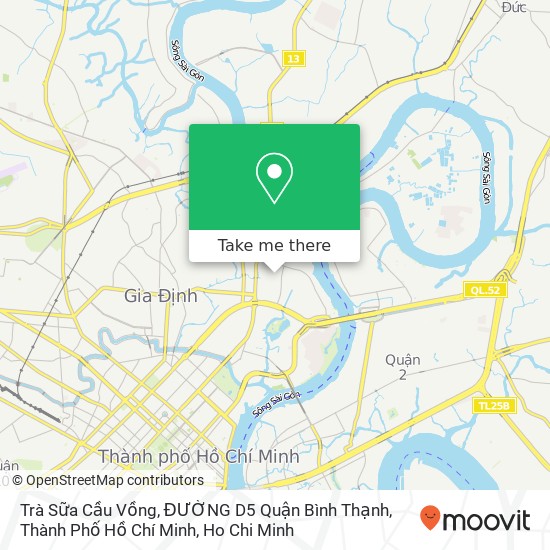 Trà Sữa Cầu Vồng, ĐƯỜNG D5 Quận Bình Thạnh, Thành Phố Hồ Chí Minh map