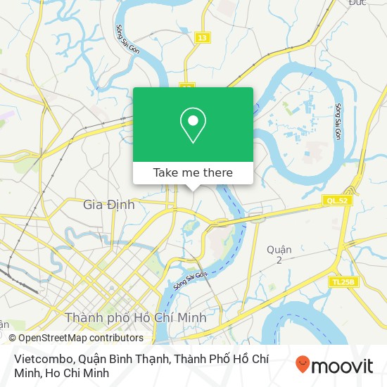 Vietcombo, Quận Bình Thạnh, Thành Phố Hồ Chí Minh map