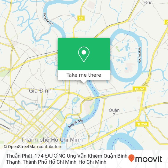 Thuận Phát, 174 ĐƯỜNG Ung Văn Khiêm Quận Bình Thạnh, Thành Phố Hồ Chí Minh map