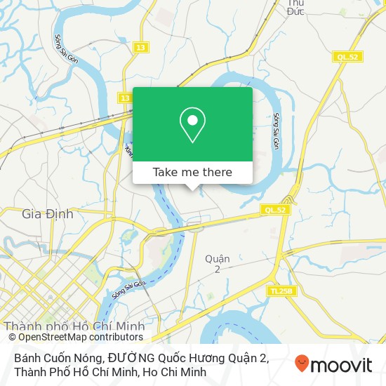 Bánh Cuốn Nóng, ĐƯỜNG Quốc Hương Quận 2, Thành Phố Hồ Chí Minh map
