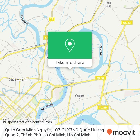 Quán Cơm Minh Nguyệt, 107 ĐƯỜNG Quốc Hương Quận 2, Thành Phố Hồ Chí Minh map