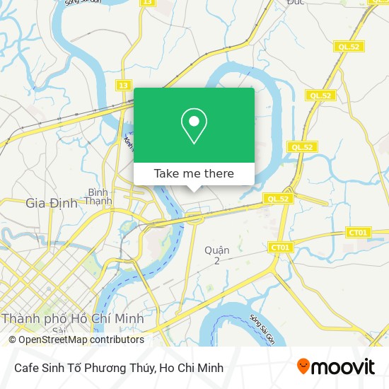 Cafe Sinh Tố Phương Thúy map