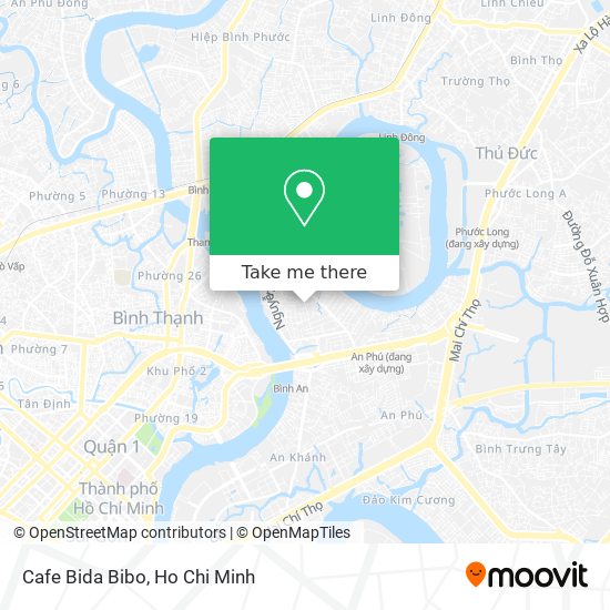 Cafe Bida Bibo map