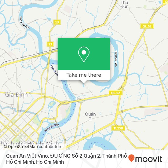 Quán Ăn Việt Vino, ĐƯỜNG Số 2 Quận 2, Thành Phố Hồ Chí Minh map