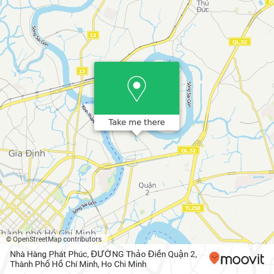 Nhà Hàng Phát Phúc, ĐƯỜNG Thảo Điền Quận 2, Thành Phố Hồ Chí Minh map