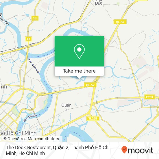 The Deck Restaurant, Quận 2, Thành Phố Hồ Chí Minh map