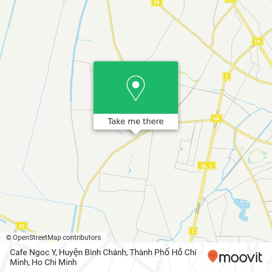 Cafe Ngoc Y, Huyện Bình Chánh, Thành Phố Hồ Chí Minh map