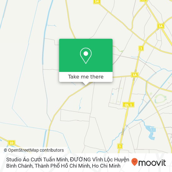 Studio Áo Cưới Tuấn Minh, ĐƯỜNG Vĩnh Lộc Huyện Bình Chánh, Thành Phố Hồ Chí Minh map