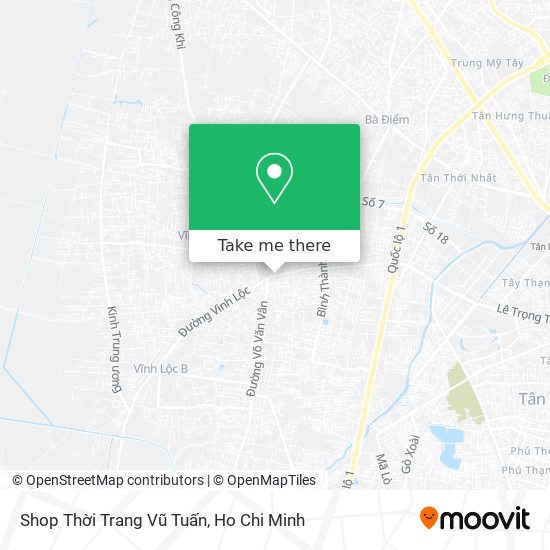 Shop Thời Trang Vũ Tuấn map