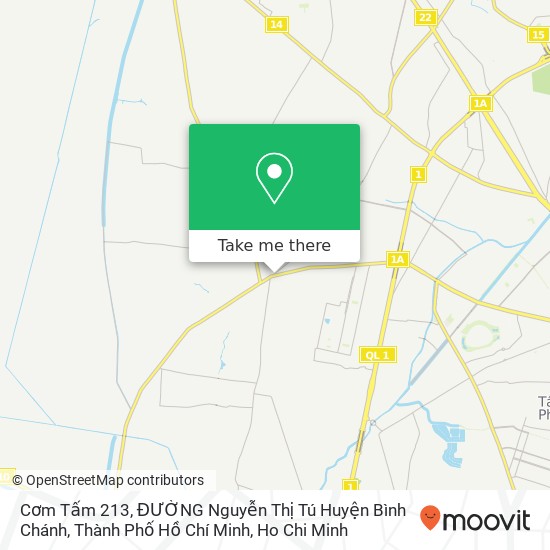 Cơm Tấm 213, ĐƯỜNG Nguyễn Thị Tú Huyện Bình Chánh, Thành Phố Hồ Chí Minh map