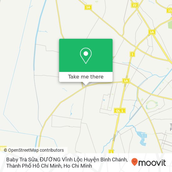 Baby Trà Sữa, ĐƯỜNG Vĩnh Lộc Huyện Bình Chánh, Thành Phố Hồ Chí Minh map