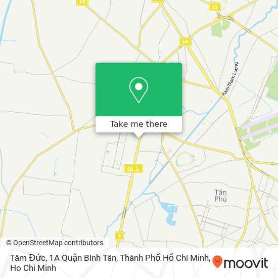 Tâm Đức, 1A Quận Bình Tân, Thành Phố Hồ Chí Minh map