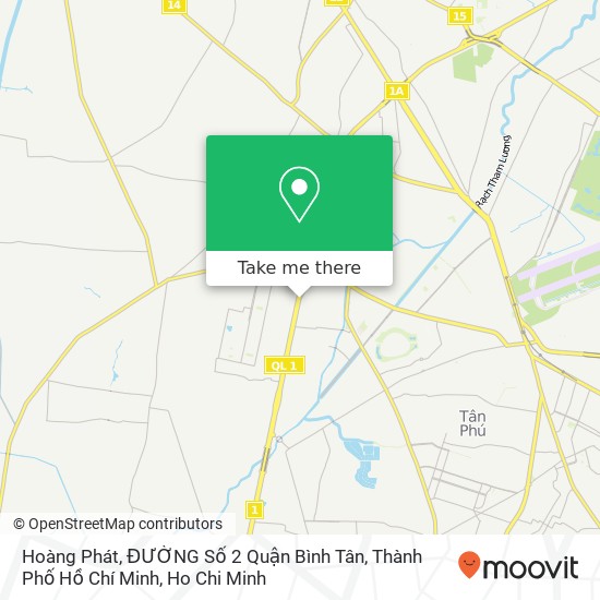 Hoàng Phát, ĐƯỜNG Số 2 Quận Bình Tân, Thành Phố Hồ Chí Minh map