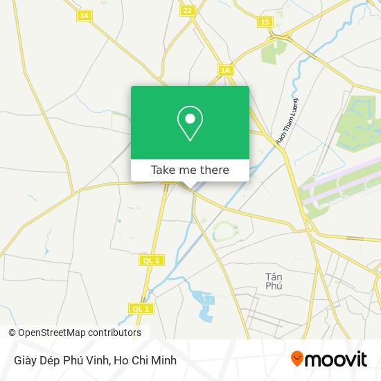 Giày Dép Phú Vinh map