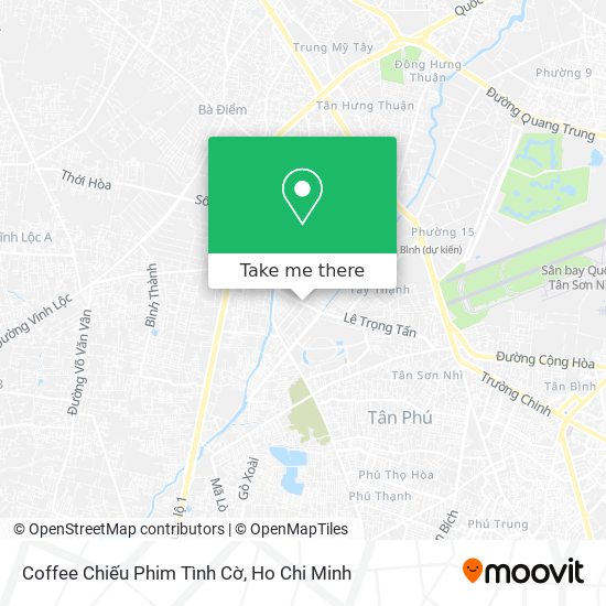 Coffee Chiếu Phim Tình Cờ map