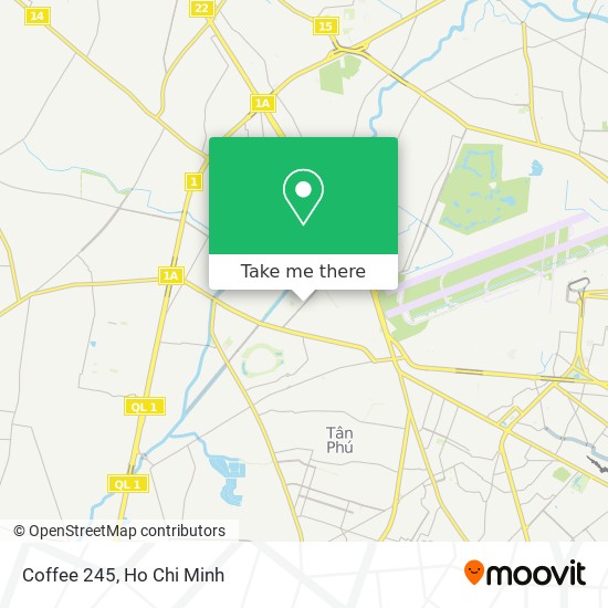 Coffee 245 map