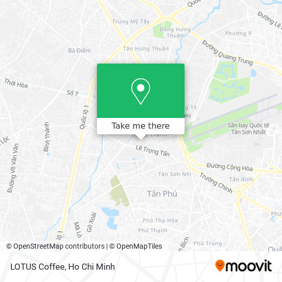 LOTUS Coffee map