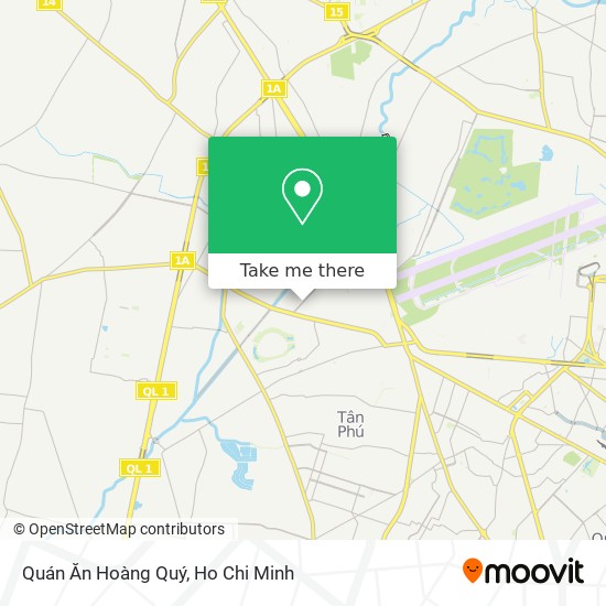 Quán Ăn Hoàng Quý map