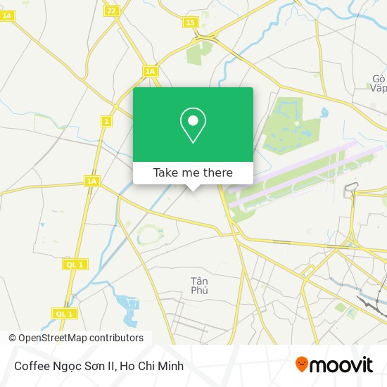 Coffee Ngọc Sơn II map