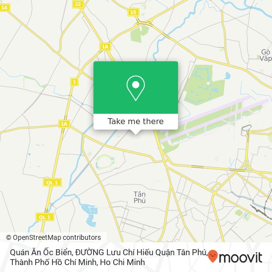 Quán Ăn Ốc Biển, ĐƯỜNG Lưu Chí Hiếu Quận Tân Phú, Thành Phố Hồ Chí Minh map