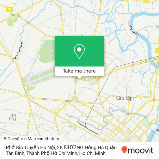 Phở Gia Truyền Hà Nội, 28 ĐƯỜNG Hồng Hà Quận Tân Bình, Thành Phố Hồ Chí Minh map
