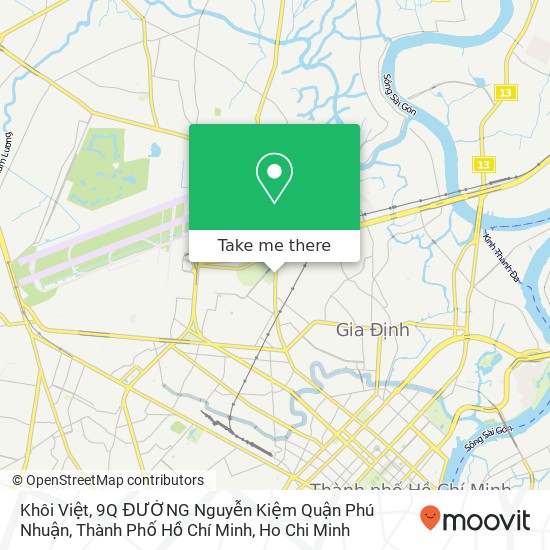 Khôi Việt, 9Q ĐƯỜNG Nguyễn Kiệm Quận Phú Nhuận, Thành Phố Hồ Chí Minh map