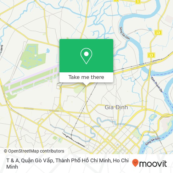 T & A, Quận Gò Vấp, Thành Phố Hồ Chí Minh map