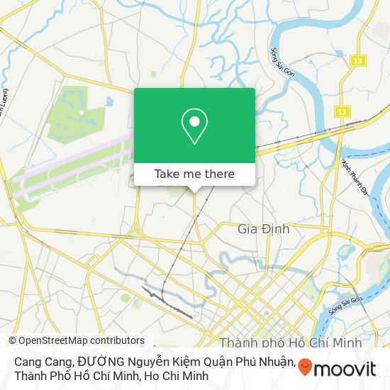 Cang Cang, ĐƯỜNG Nguyễn Kiệm Quận Phú Nhuận, Thành Phố Hồ Chí Minh map