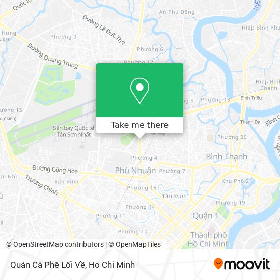 Quán Cà Phê Lối Về map