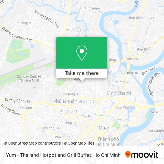 Yum - Thailand Hotpot and Grill Buffet map