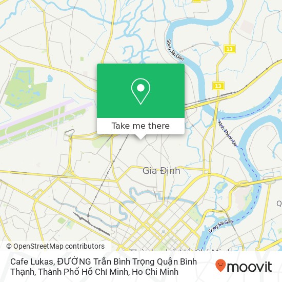 Cafe Lukas, ĐƯỜNG Trần Bình Trọng Quận Bình Thạnh, Thành Phố Hồ Chí Minh map