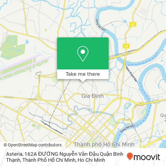 Asteria, 162A ĐƯỜNG Nguyễn Văn Đậu Quận Bình Thạnh, Thành Phố Hồ Chí Minh map