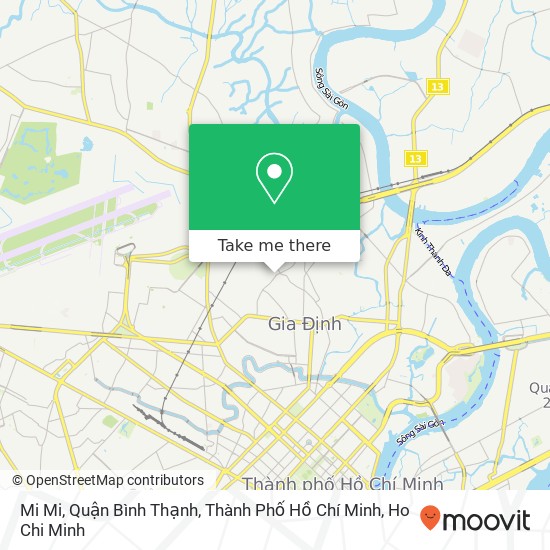 Mi Mi, Quận Bình Thạnh, Thành Phố Hồ Chí Minh map
