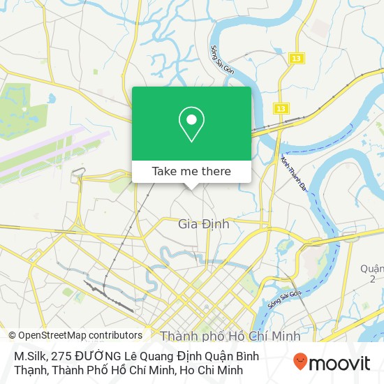 M.Silk, 275 ĐƯỜNG Lê Quang Định Quận Bình Thạnh, Thành Phố Hồ Chí Minh map