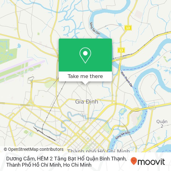 Dương Cầm, HẺM 2 Tăng Bạt Hổ Quận Bình Thạnh, Thành Phố Hồ Chí Minh map