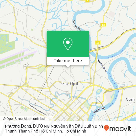 Phương Đông, ĐƯỜNG Nguyễn Văn Đậu Quận Bình Thạnh, Thành Phố Hồ Chí Minh map