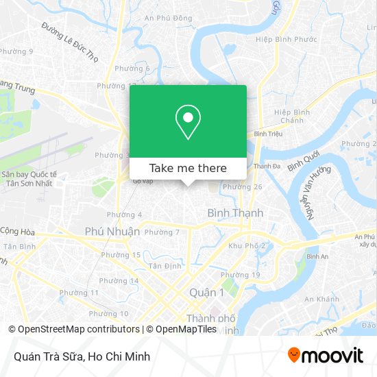 Quán Trà Sữa map