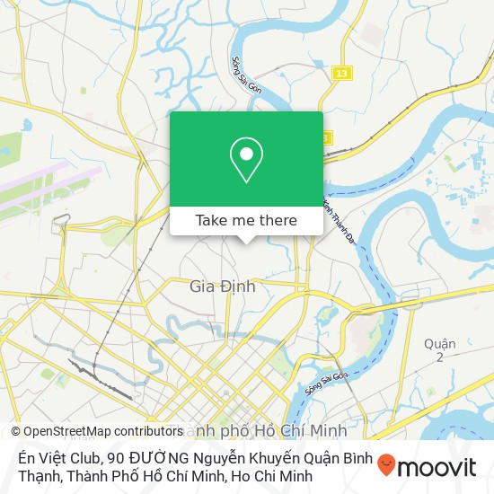 Én Việt Club, 90 ĐƯỜNG Nguyễn Khuyến Quận Bình Thạnh, Thành Phố Hồ Chí Minh map