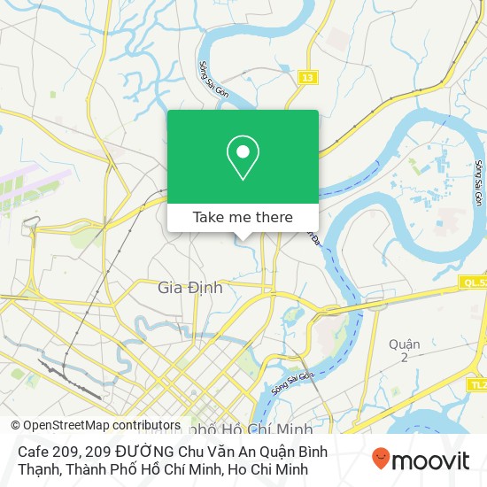 Cafe 209, 209 ĐƯỜNG Chu Văn An Quận Bình Thạnh, Thành Phố Hồ Chí Minh map