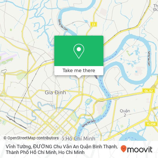 Vĩnh Tường, ĐƯỜNG Chu Văn An Quận Bình Thạnh, Thành Phố Hồ Chí Minh map