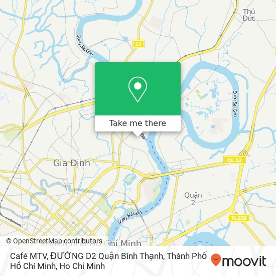Café MTV, ĐƯỜNG D2 Quận Bình Thạnh, Thành Phố Hồ Chí Minh map