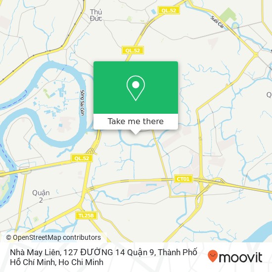 Nhà May Liên, 127 ĐƯỜNG 14 Quận 9, Thành Phố Hồ Chí Minh map