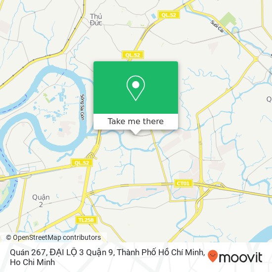 Quán 267, ĐẠI LỘ 3 Quận 9, Thành Phố Hồ Chí Minh map