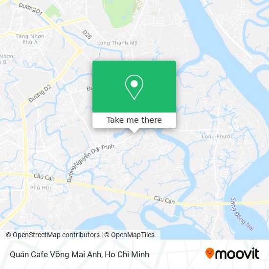 Quán Cafe Võng Mai Anh map