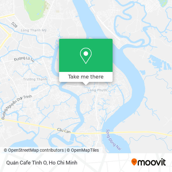 Quán Cafe Tình O map