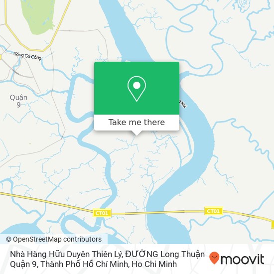 Nhà Hàng Hữu Duyên Thiên Lý, ĐƯỜNG Long Thuận Quận 9, Thành Phố Hồ Chí Minh map