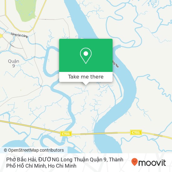 Phở Bắc Hải, ĐƯỜNG Long Thuận Quận 9, Thành Phố Hồ Chí Minh map
